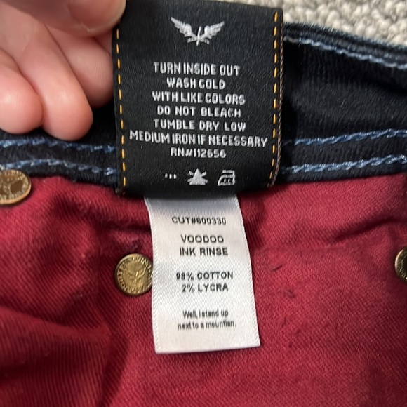 Kasil Heritage 1968 Voodoo Ink Rinse Denim Jean Size. 29 Women’s - Picture 5 of 10